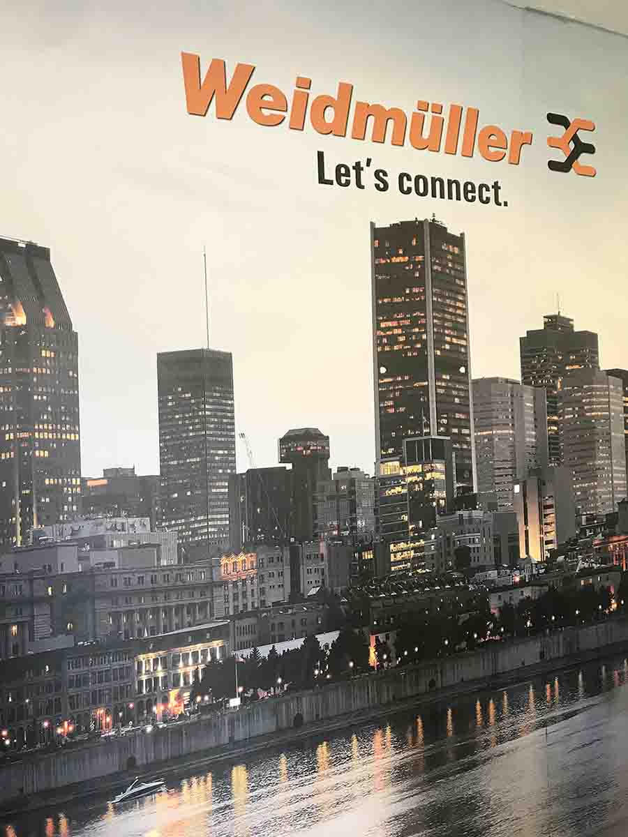 Weidmuller's offices in Laval
