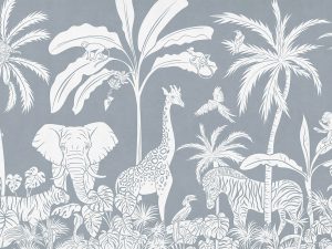 Monochrome Jungle – Blue